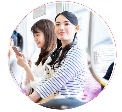 都心へも楽々アクセス始発電車もいっぱい